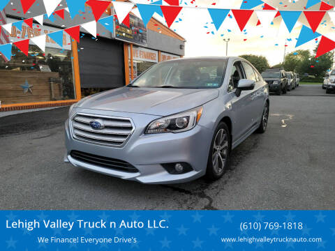 2016 Subaru Legacy for sale at Lehigh Valley Truck n Auto LLC. in Schnecksville PA