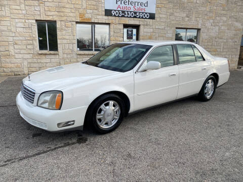 2005 Cadillac DeVille for sale at Preferred Auto Sales in Whitehouse TX