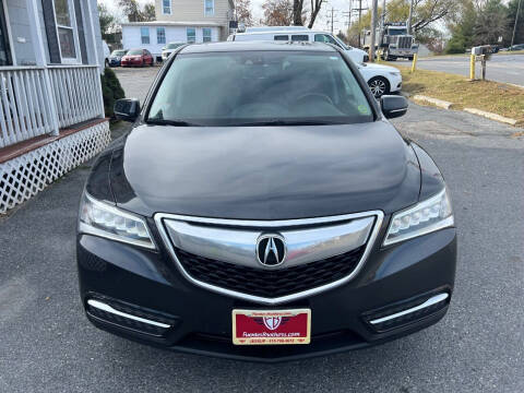 2015 Acura MDX for sale at Fuentes Brothers Auto Sales in Jessup MD