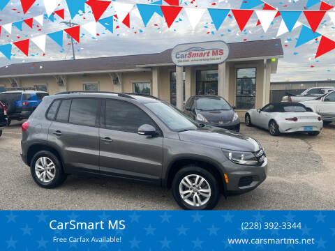 2016 Volkswagen Tiguan for sale at CarSmart MS in Diberville MS