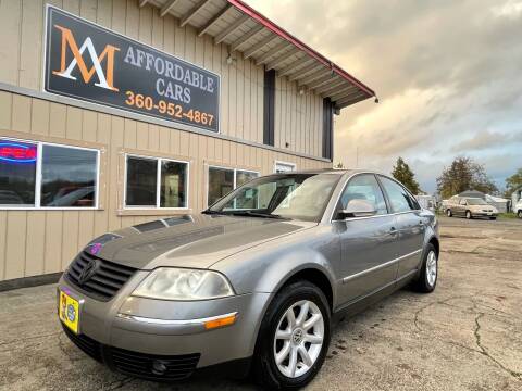 2004 Volkswagen Passat for sale at M & A Affordable Cars in Vancouver WA