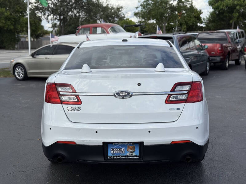2015 Ford Taurus Police Interceptor
