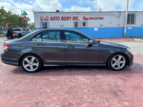 2010 Mercedes-Benz C-Class for sale at GG Quality Auto in Hialeah FL