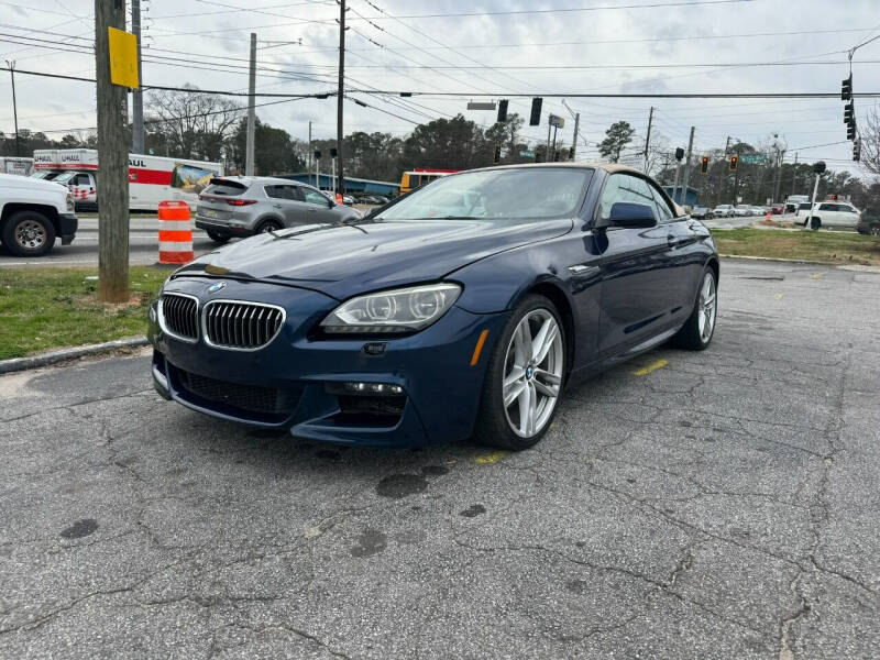 2013 BMW 6 Series for sale at Atlanta Fine Cars in Jonesboro GA