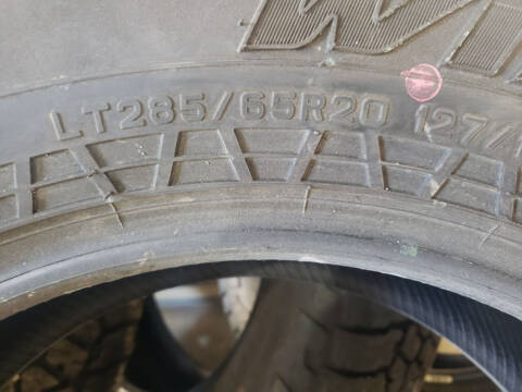 2023 Falken Wildpeak AT3 285/65R20 tires for sale at Countryside Auto Body & Sales, Inc in Gary SD