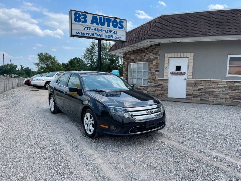 2012 Ford Fusion for sale at 83 Autos in York PA