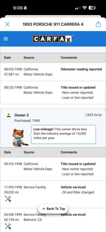 1993 Porsche 911 Carrera 2