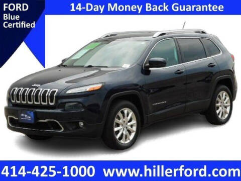 2015 Jeep Cherokee for sale at HILLER FORD INC in Franklin WI