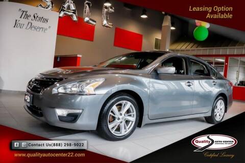2014 Nissan Altima for sale at Quality Auto Center of Springfield in Springfield NJ