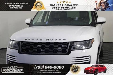 2018 Land Rover Range Rover HSE