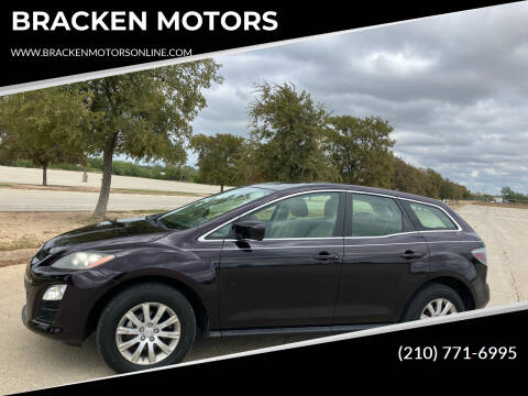 2012 Mazda CX-7 for sale at BRACKEN MOTORS in San Antonio TX