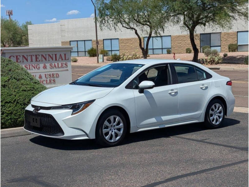 Used 2021 Toyota Corolla LE with VIN 5YFEPMAE7MP251693 for sale in Phoenix, AZ