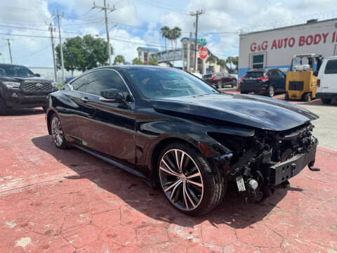 2019 Infiniti Q60 for sale at GG Quality Auto in Hialeah FL