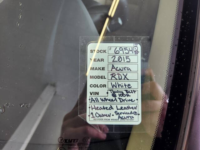 2015 Acura RDX w/Tech