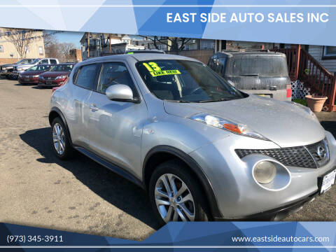 2013 Nissan JUKE for sale at EAST SIDE AUTO SALES INC in Paterson NJ