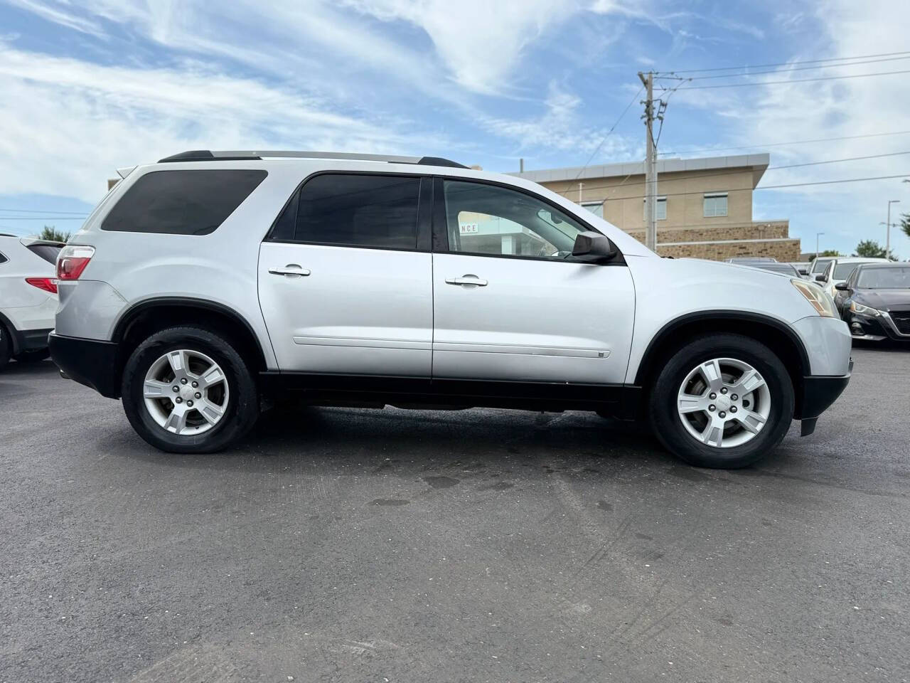 Silver 2010 GMC Acadia SLE SLE 4dr SUV 2