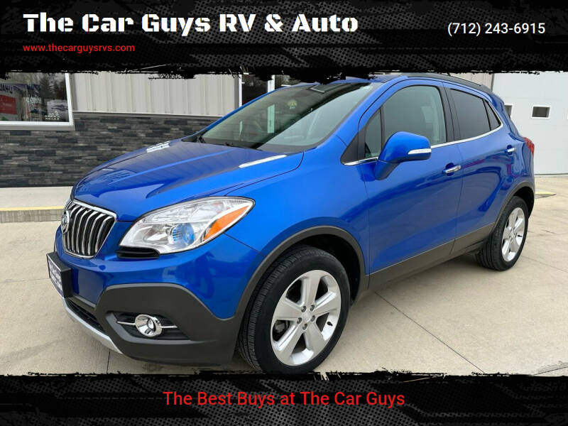 2016 Buick Encore for sale at The Car Guys RV & Auto in Atlantic IA