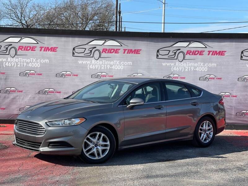 2013 Ford Fusion for sale at RIDETIME in Garland TX