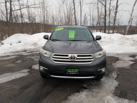 2011 Toyota Highlander for sale at L & R Motors in Greene ME