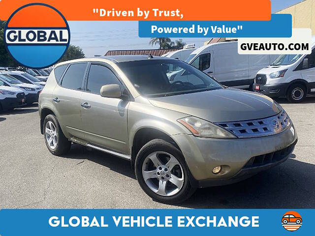 2005 Nissan Murano for sale at GLOBAL VEHICLE EXCHANGE LLC in Somerton, AZ