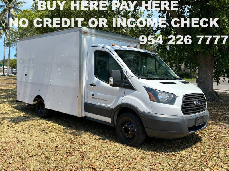 2016 Ford TRANSIT BOX TRUCK for sale at Transcontinental Car USA Corp in Fort Lauderdale FL