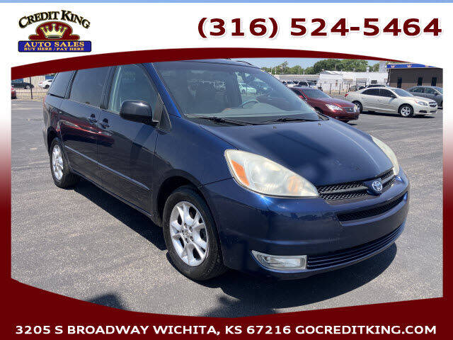 2005 Toyota Sienna for sale at Credit King Auto Sales in Wichita KS