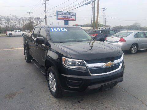 2015 Chevrolet Colorado for sale at Paul Fulbright Used Cars in Greenville SC