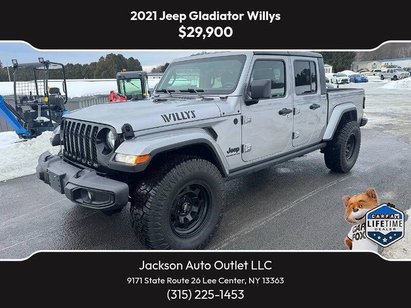 2021 Jeep Gladiator Willys Crew Cab 4WD