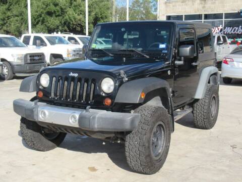 2009 Jeep Wrangler for sale at Lone Star Auto Center in Spring TX