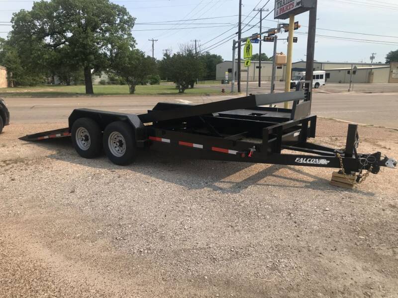 2022 FALCON TILT DECK for sale at Dwight's Cars - Lindsey's Trailers in Gatesville TX