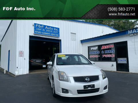 2012 Nissan Sentra for sale at F&F Auto Inc. in West Bridgewater MA