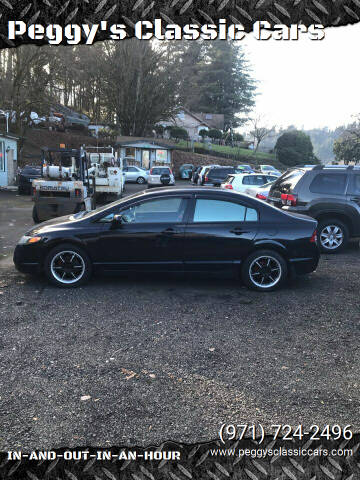 2008 Honda Civic for sale at Peggy's Classic Cars in Oregon City OR