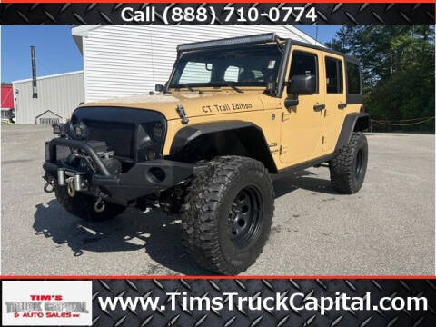 2014 Jeep Wrangler Unlimited for sale at TTC AUTO OUTLET/TIM'S TRUCK CAPITAL & AUTO SALES INC ANNEX in Epsom NH