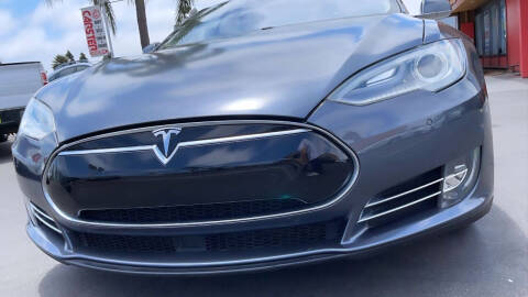 2015 Tesla Model S for sale at CARSTER in Huntington Beach CA