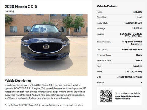 2020 Mazda CX-5 Touring