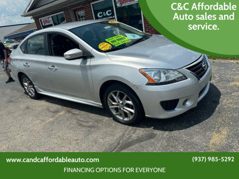 2015 Nissan Sentra for sale at C&C Affordable Auto sales and service. in Tipp City OH