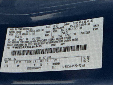 2025 Ford Bronco Raptor