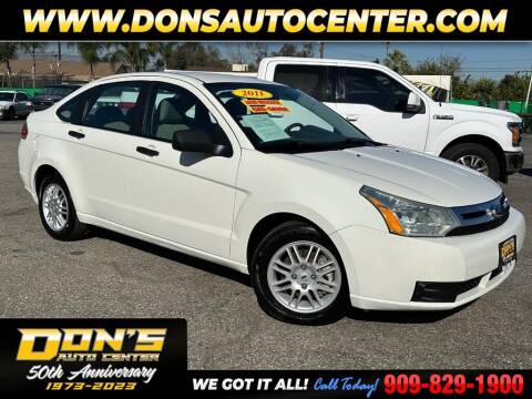 2011 Ford Focus for sale at Dons Auto Center in Fontana CA