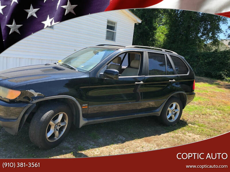 2003 BMW X5 for sale at Coptic Auto in Wilson NC