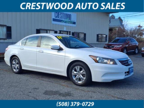 2011 Honda Accord for sale at Crestwood Auto Sales in Swansea MA