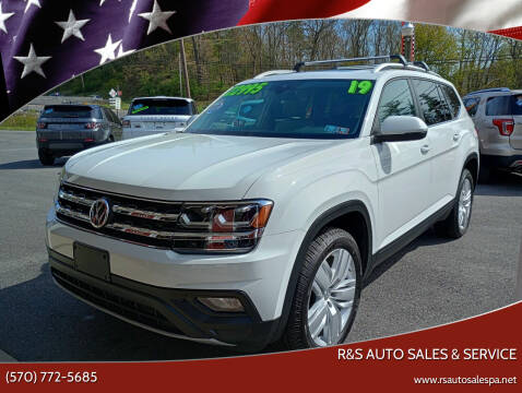 2019 Volkswagen Atlas for sale at R&S Auto Sales & SERVICE in Linden PA