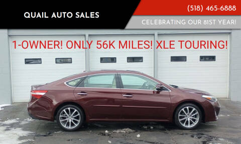 2015 Toyota Avalon for sale at Quail Auto Sales in Albany NY