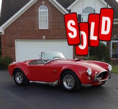 1965 Shelby Cobra for sale at Erics Muscle Cars in Clarksburg MD