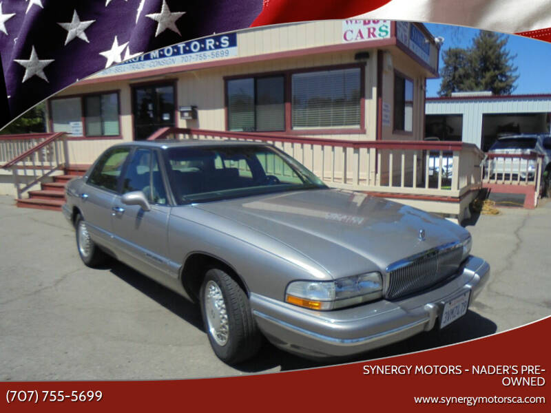 1996 Buick Park Avenue for sale at Synergy Motors - Nader's Pre-owned in Santa Rosa CA