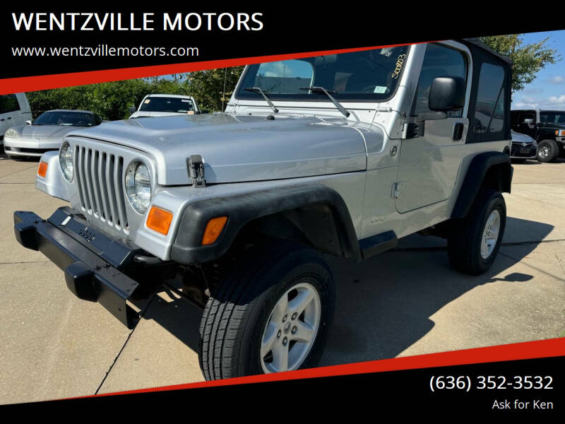 2006 Jeep Wrangler for sale at WENTZVILLE MOTORS in Wentzville MO