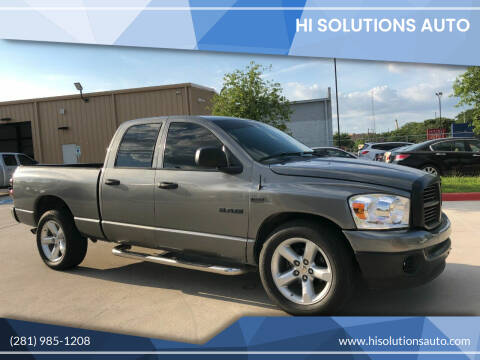2008 Dodge Ram Pickup 1500