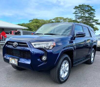 2021 Toyota 4Runner for sale at PONO'S USED CARS in Hilo HI