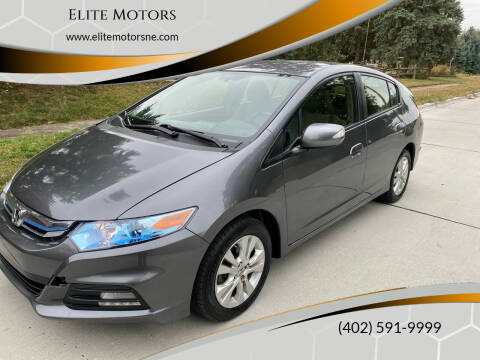 2014 Honda Insight for sale at Elite Motors in Bellevue NE