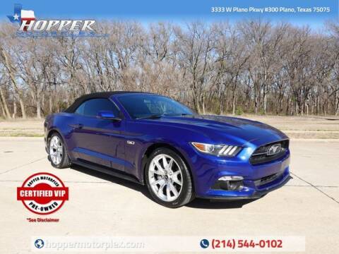 2015 Ford Mustang for sale at HOPPER MOTORPLEX in Plano TX