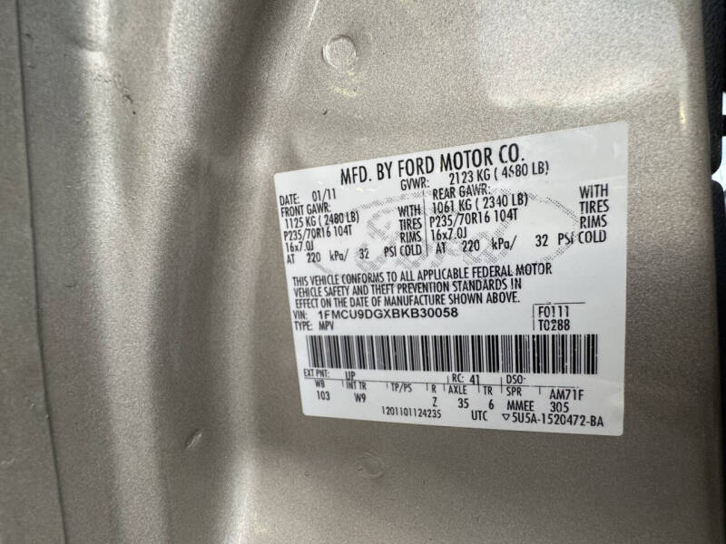 2011 Ford Escape XLT